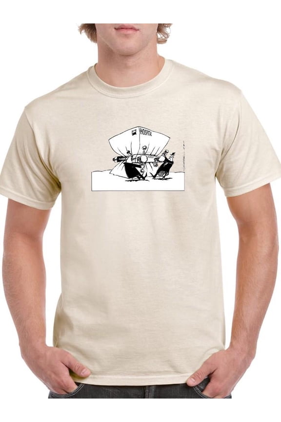 Health Budget T-Shirt Men -Wilfred Hildonen Designs, Male Large