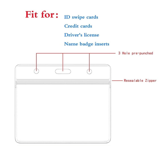 Health Card Card Protective Case Waterproof Soft Card Case