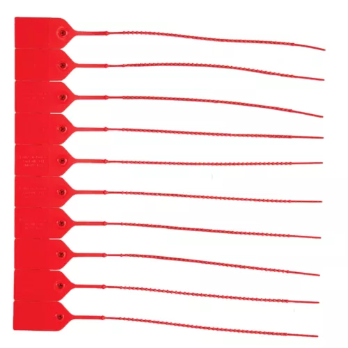 Health Care Logistics Pull-Tight Seal Red 9 Inch 7821 - (100 Ct)