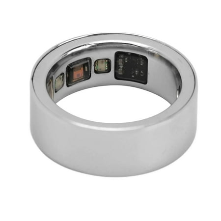 Health Care Smart Rings Sports Ring Fitness Tracker Intelligent Sleep Monitoring Step Body Temperature Monitor Shake to Take Photos IPX8 Waterproof with 350mAh Charging Case