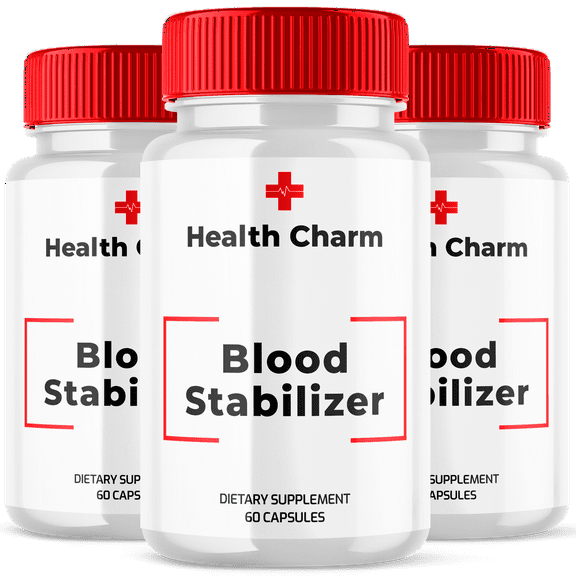 Health Charm Advanced Blood Support Pills Natural Glyco Support Supplement 180 Capsules