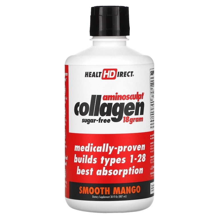 Health Direct - AminoSculpt Collagen Peptides Mango, 30 oz
