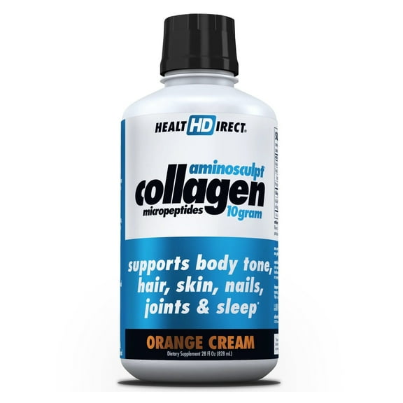 Health Direct AminoSculpt Sugar-Free 10 Gram Orange Cream 28 oz Liquid