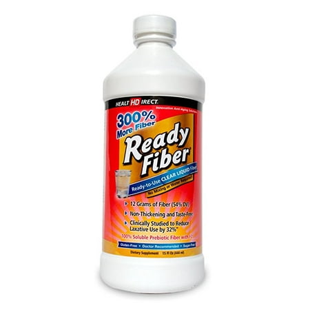 Health Direct - Ready Fiber 100% Natural Liquid Fiber Unflavored - 15 fl. oz.