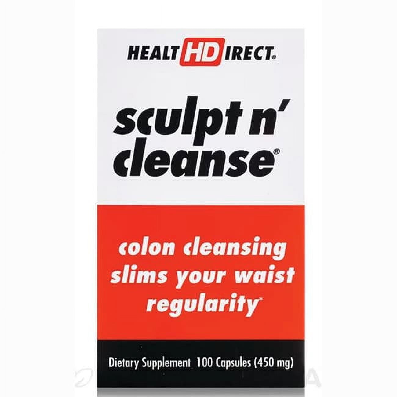 Health Direct Sculpt n' Cleanse 450 mg 100 Vegan Caps