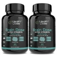 (2 pack) Health Dose Brain Dose Premium Nootropics Mental Focus