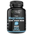 thumbnail image 1 of Health Dose Triple Magnesium Complex – 120 Veggie Capsules for Energy, Focus & Muscle, 1 of 9