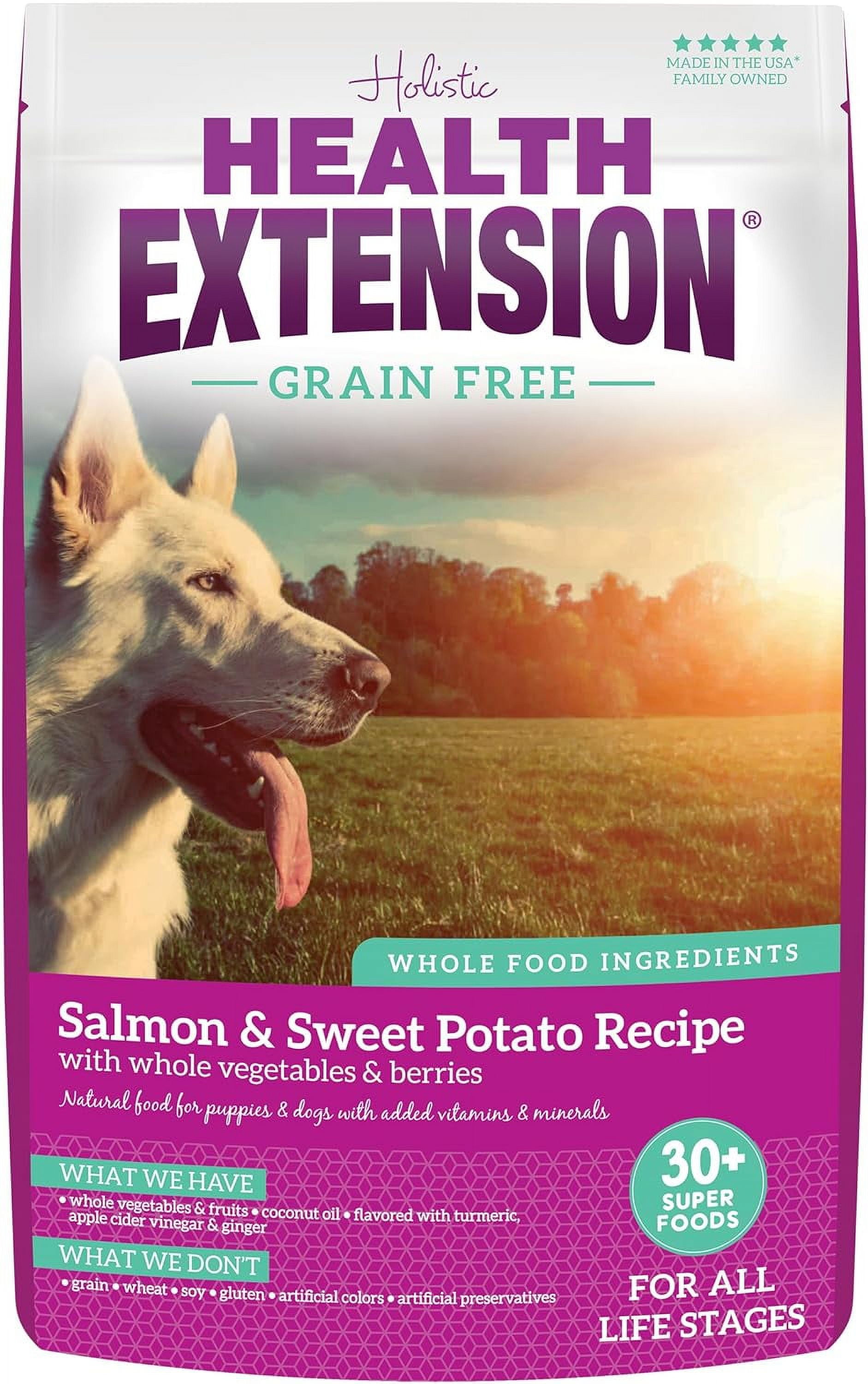 Health extension dog food walmart sales