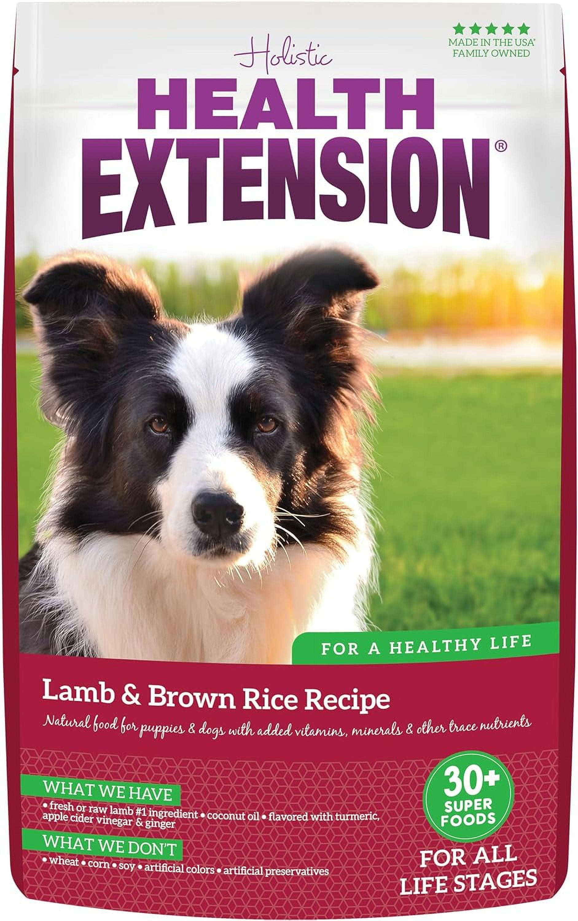 Brown Rice Recipe Health Extension Dog Food Petland Health