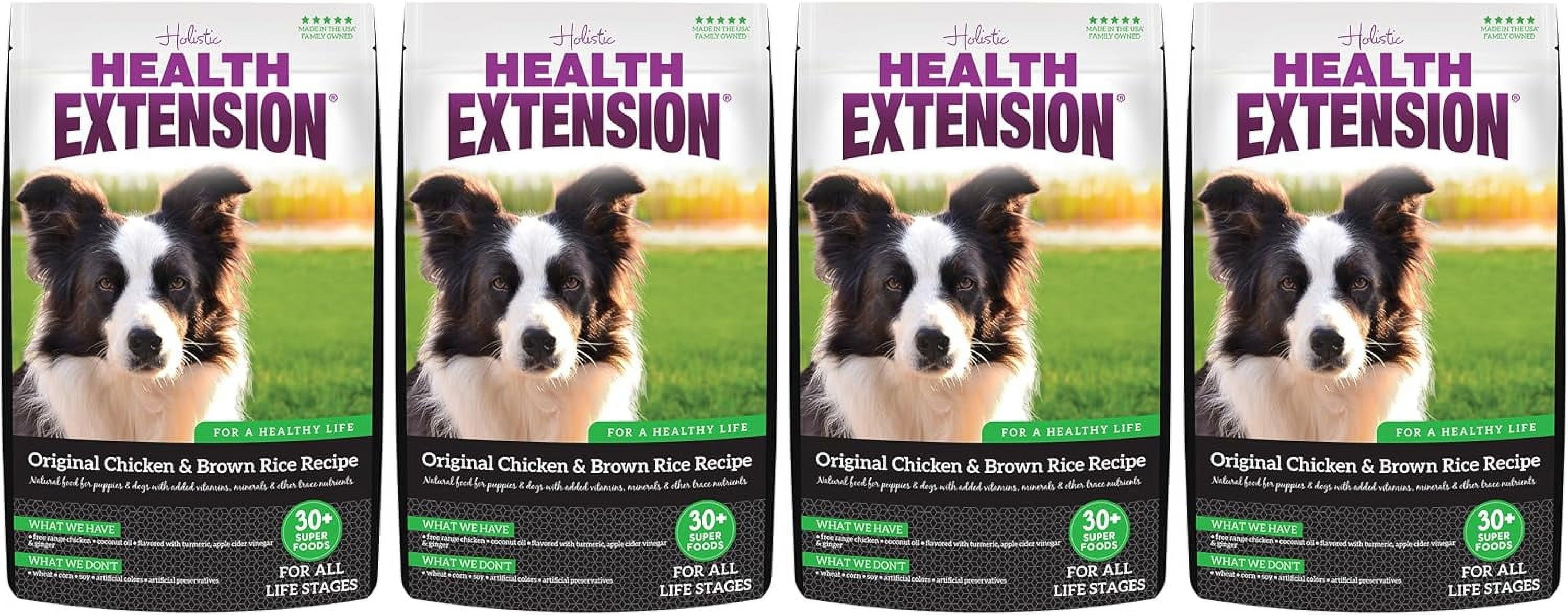 Curated visual reference: Picture Idea: Health Extension Original Chicken Brown Rice Dry Dog Food 4