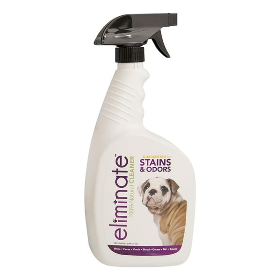 Health Extension Stain and Odor Remover (32oz) | Blend of Natural Enzymes and Cleaning Agents | Safe For People & Pets | 100% Natural Animal Cleaner