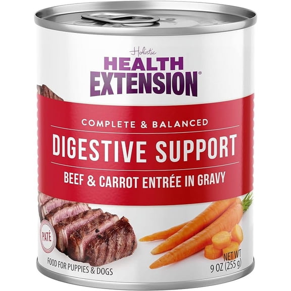 Health Extension Wet Dog Food Broth-Licious - Vitality - Beef & Green Bean(3.5 Oz)
