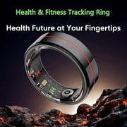 Health & Fitness Tracking Ring, Sleep Monitor, 5-Day Battery & IP68 Waterproof