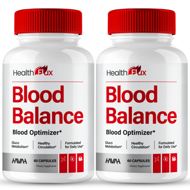 (2 Pack) Blood Balance Advanced Formula – 120 Capsules, Supports Healthy Blood Sugar & Pressure