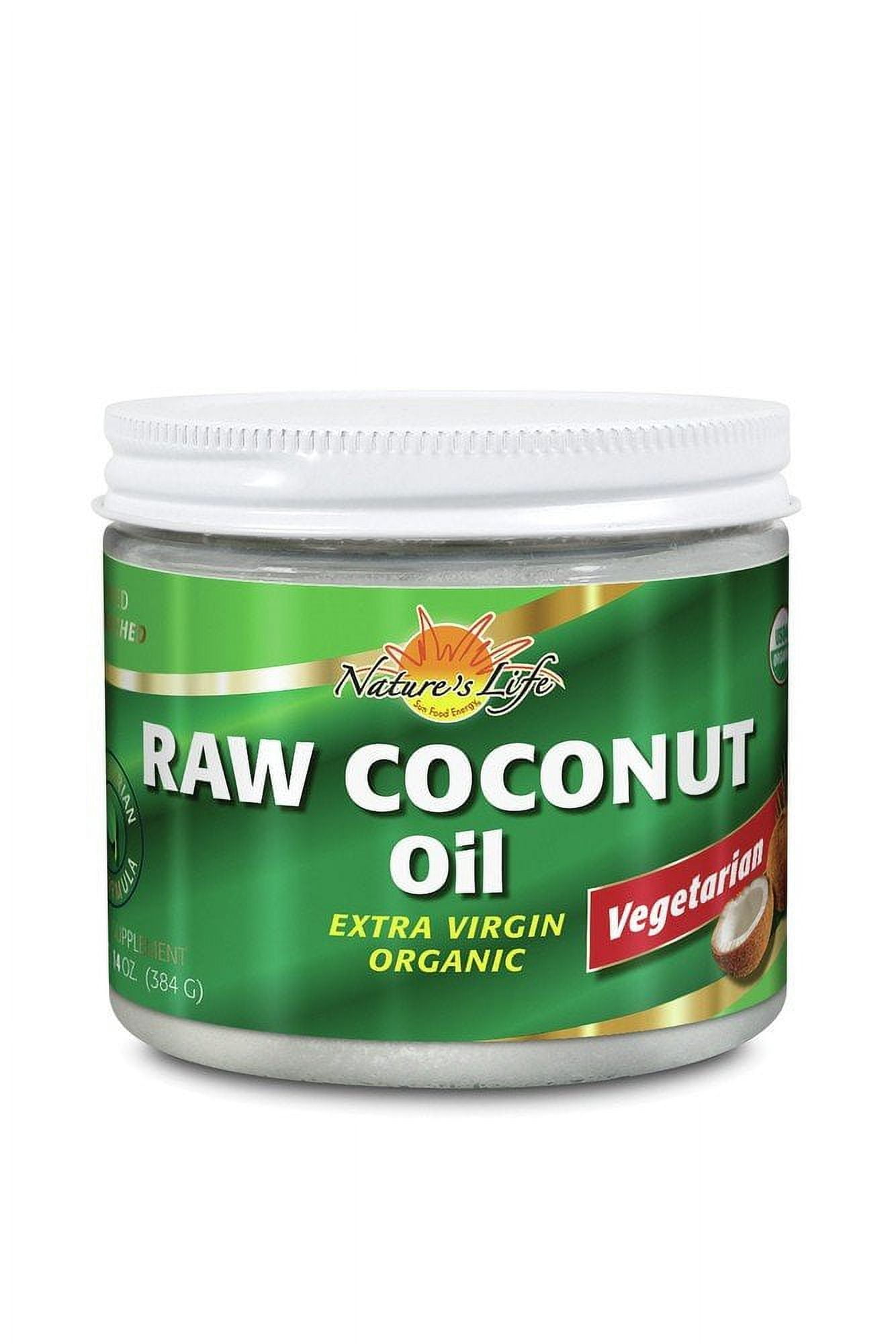 Health From The Sun - Organic Raw Coconut Oil - 14 oz.