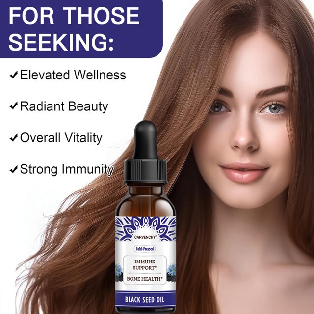 Health Fusion Black Seed Oil with Vitamin D3 & K2