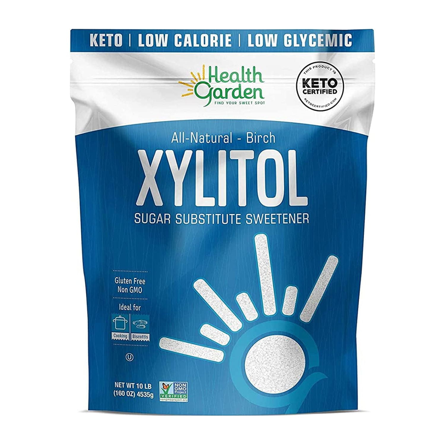 Health Garden Birch Xylitol Sweetener Pure Birch Xylitol Non GMO