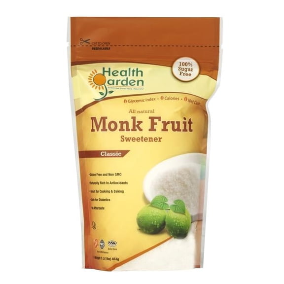 Health Garden Monk Fruit Classic All Natural Sweetener 1 lbs