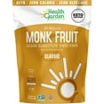 Health Garden Monk Fruit Sweetener, Classic Non GMO Gluten Free