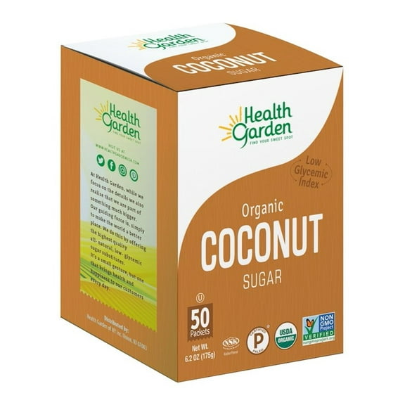 Health Garden Organic Coconut Sugar packets 50ct