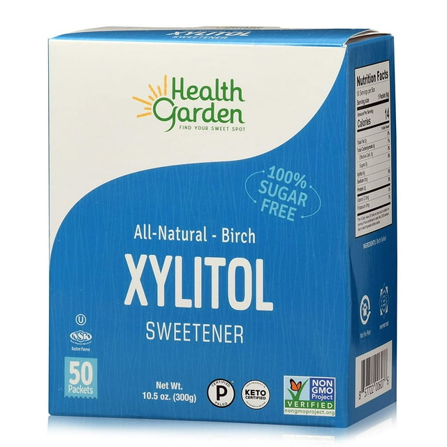 Health Garden Real Birch Xylitol, 50 Ct, 10.5 oz