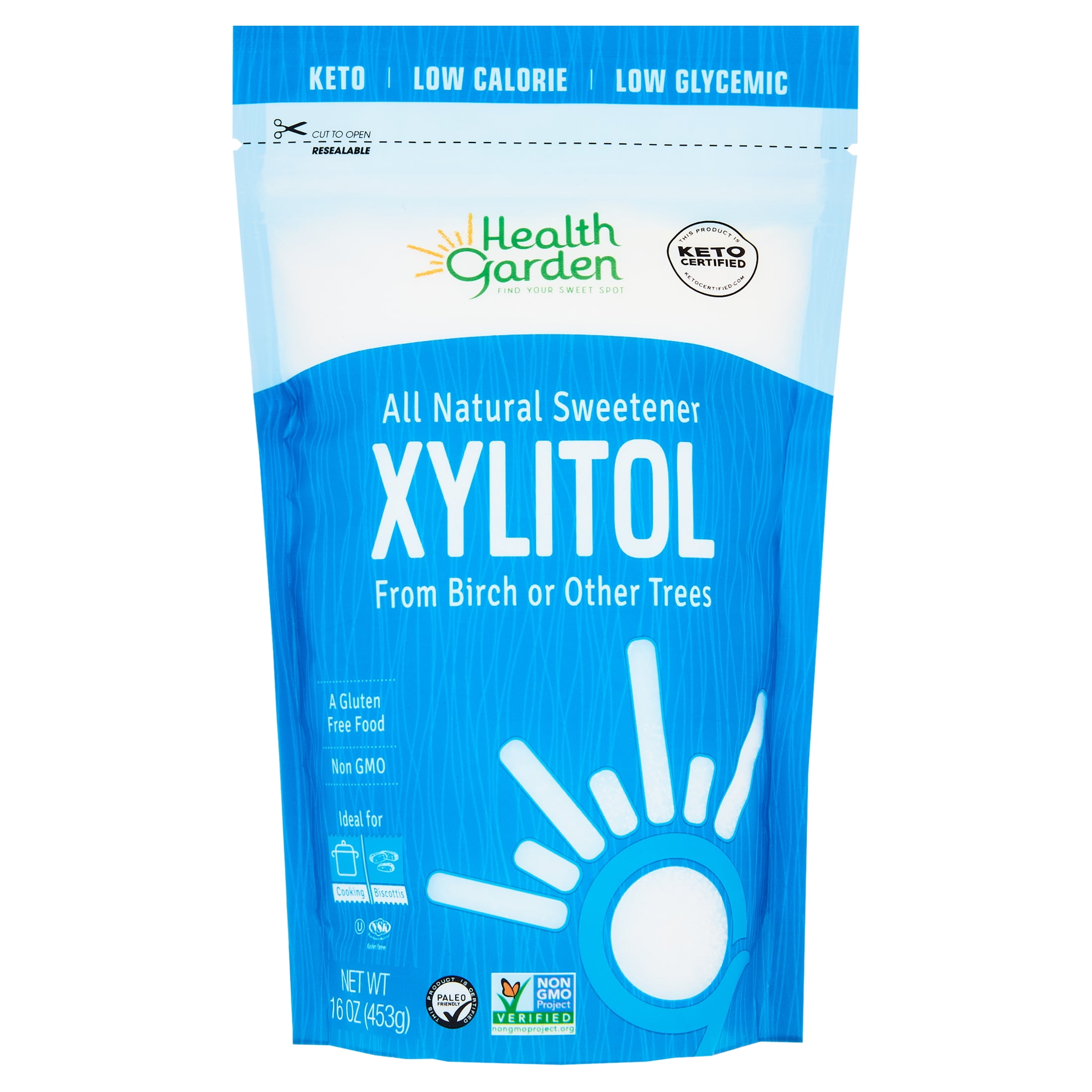 DureLife XYLITOL Sugar Substitute Made From 100% Pure Birch Xylitol NO