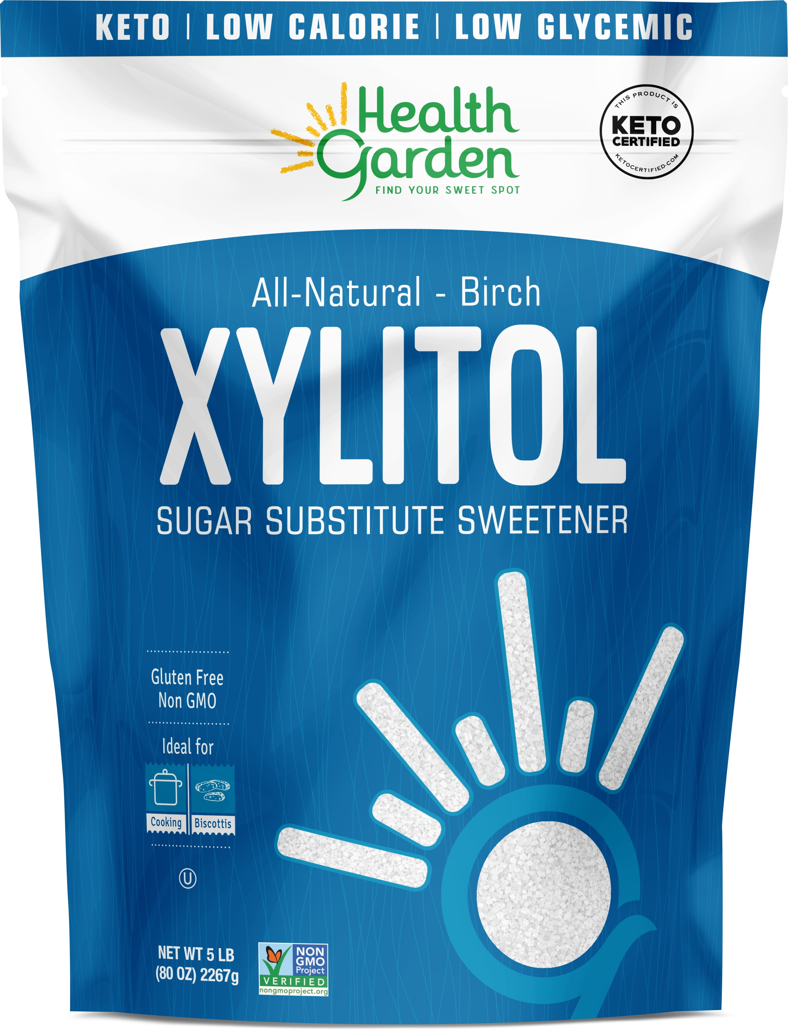 Health Garden Xylitol Sweetener, 5 Lb