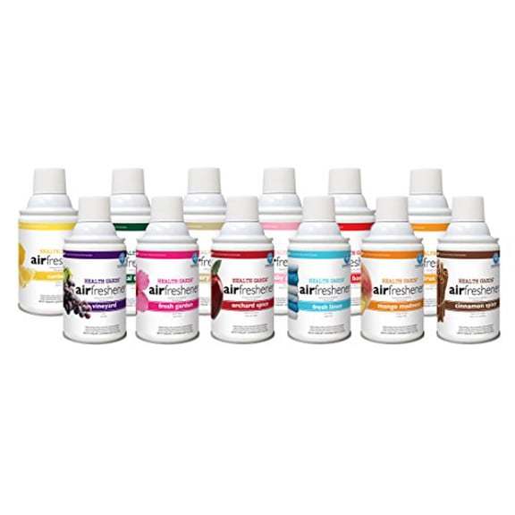 AirWorks Metered Air Freshener Kit - Aerosol - 7 fl oz (0.2 quart) - 12 / Carton