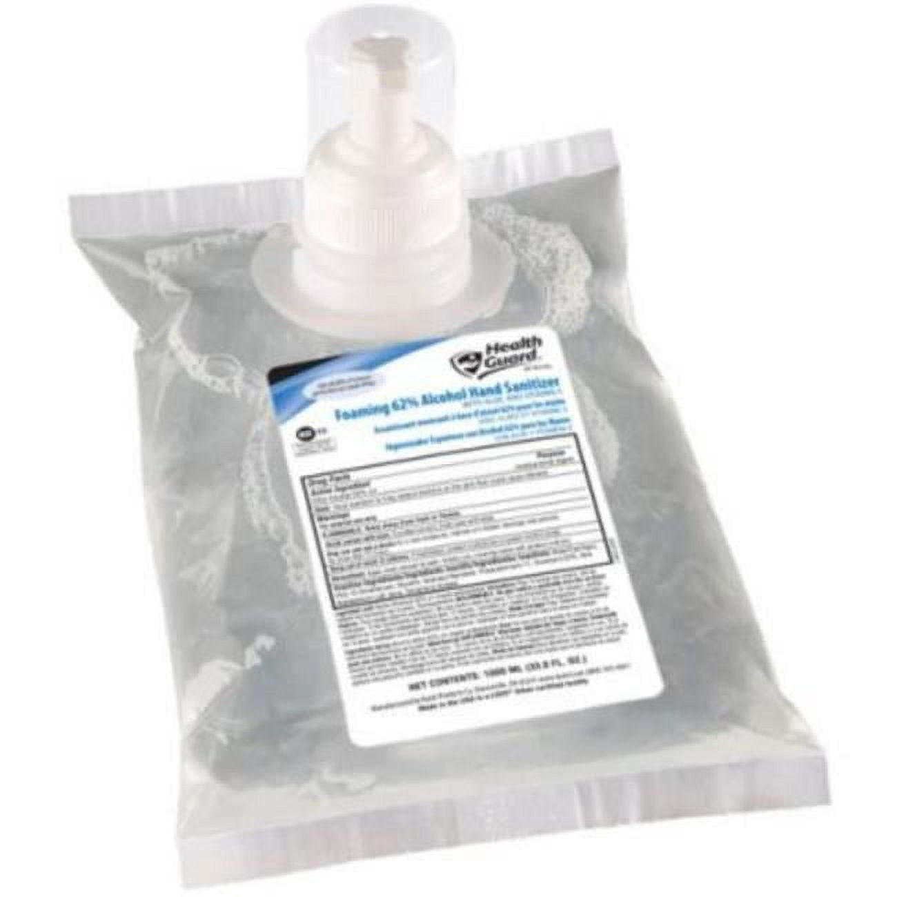 Health Guard KUT68841 62 Percent Alcohol Hand Sanitizer Foam - Pack of 6