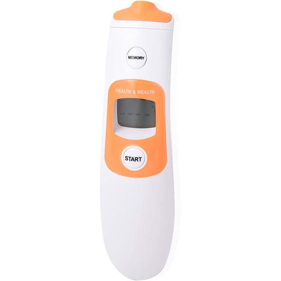 Health & Health Digital Infrared Thermometer for Adults Non Contact Fever with 3 Color LCD Display Accurate Fast Temperature Alarm
