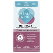 Health and Her Intimacy+, Multi-Nutrient Support, 60 Capsules
