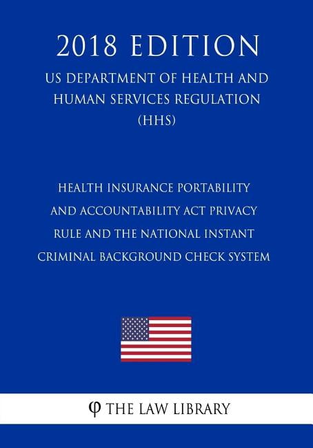 Hhs Background Health Insurance Portability and Accountability Act Privacy Rule and ...
