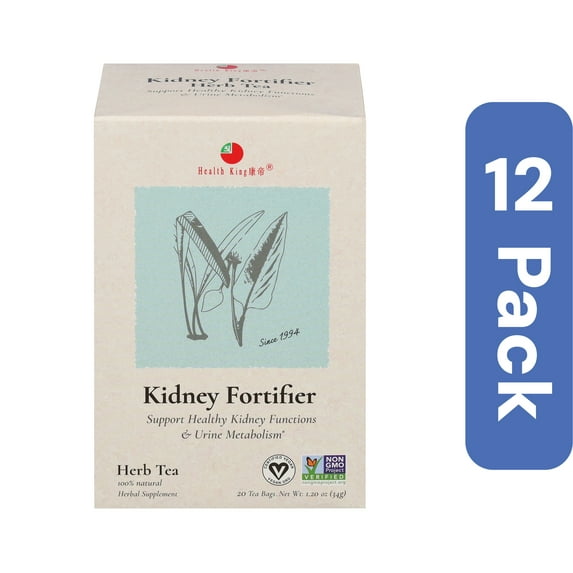 Health King Kidney Fortifier Tea 20 Bag (Pack Of 12)