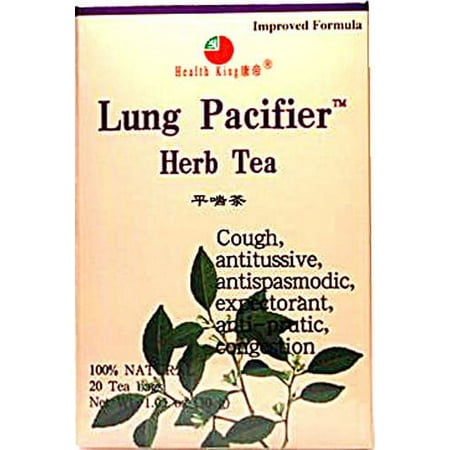 Health King Lung Pacifier Herb Tea 20 Tea Bags