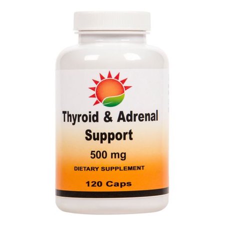 Health Line Thyroid and Adrenal Support - 120 caps