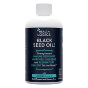 Health Logics Black Cumin Seed Oil - Promotes Healthy Immune Response and Respiratory Health* - 180 ml