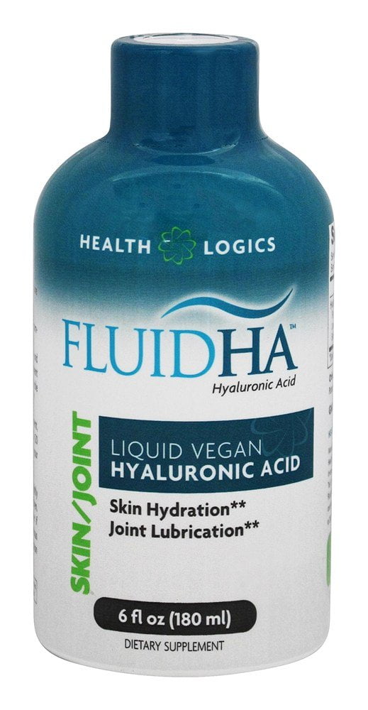 Health Logics Fluid HA Liquid Vegan Hyaluronic Acid 6 oz.