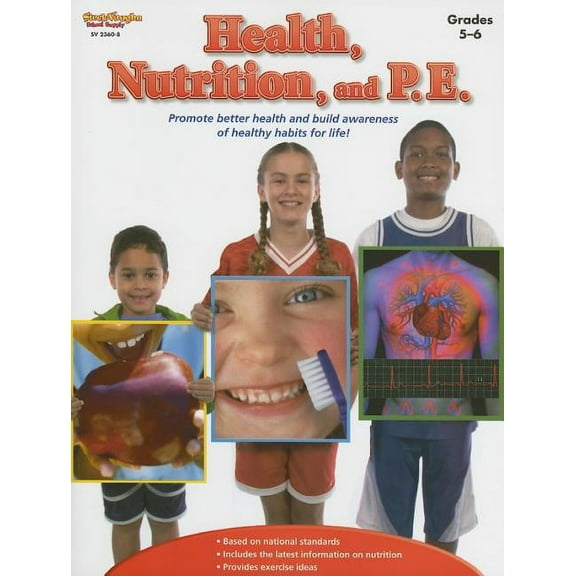 Health Nutrition/Pe Health, Nutrition, and P.E. Reproducible Grades 5-6, (Paperback)