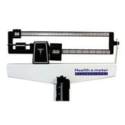 Healthometer 402LB 400 lb Capacity Beam Scale w/ Height Rod