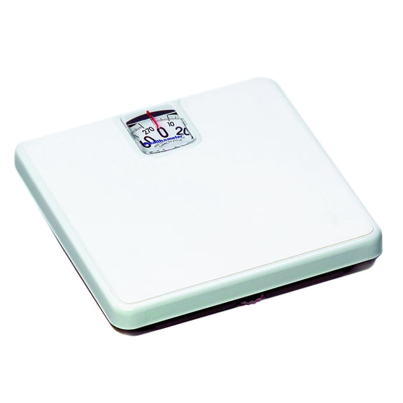 Health O Meter Floor Scale Dial 270 lbs. Black / White Mechanical, 100LB - CASE OF 3