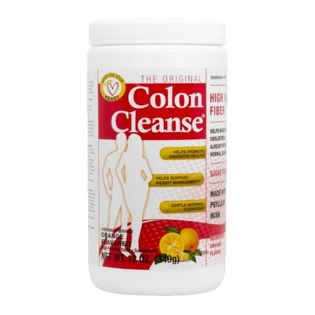 Health Plus Colon Cleanse, Sugar-Free, Orange, 12 Oz