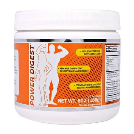 Health Plus Inc Power Digest Supplement Powder, 6 Oz , 3 Pack