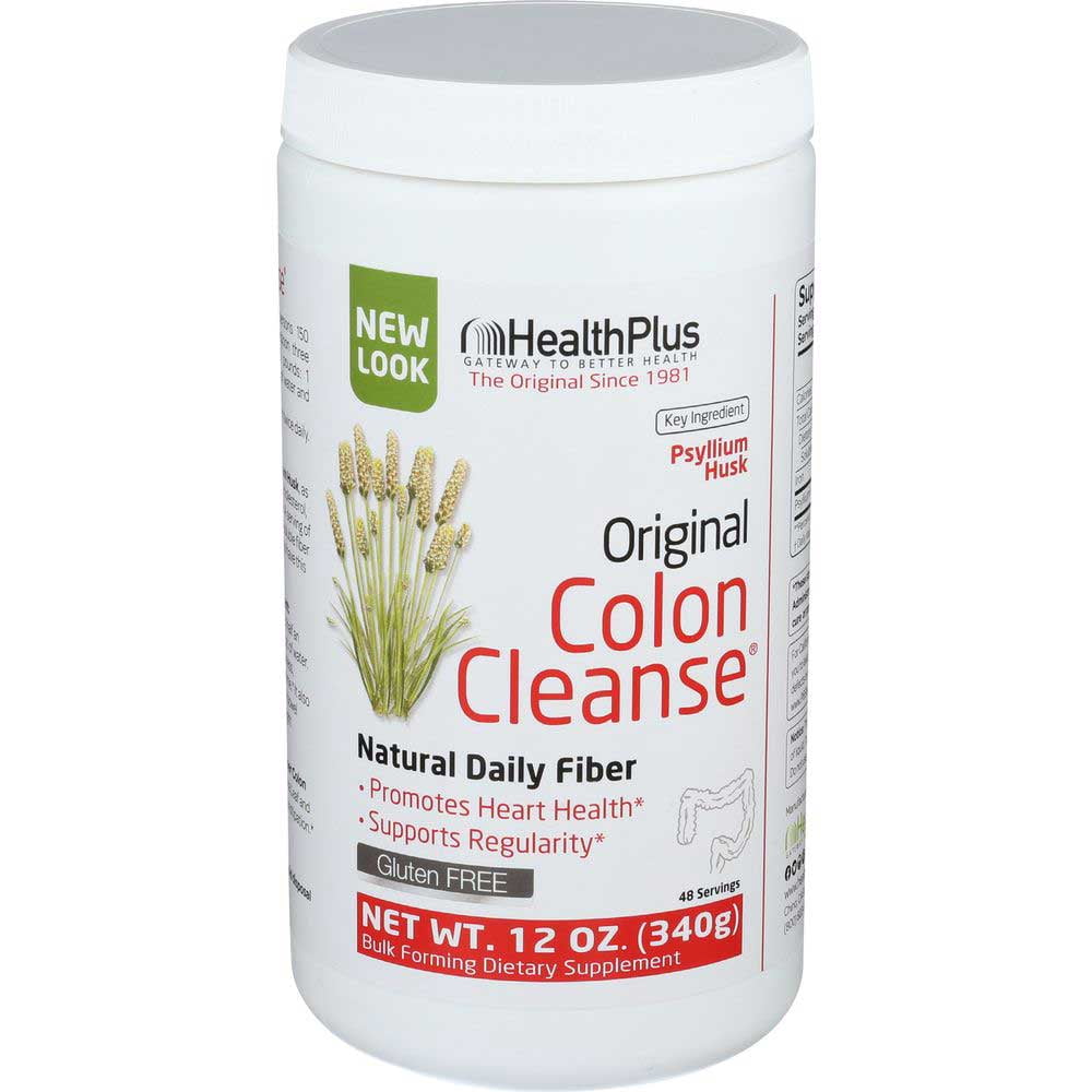 Health Plus Original Colon Cleanse Psyllium Husk, 12 Ounce 1 each
