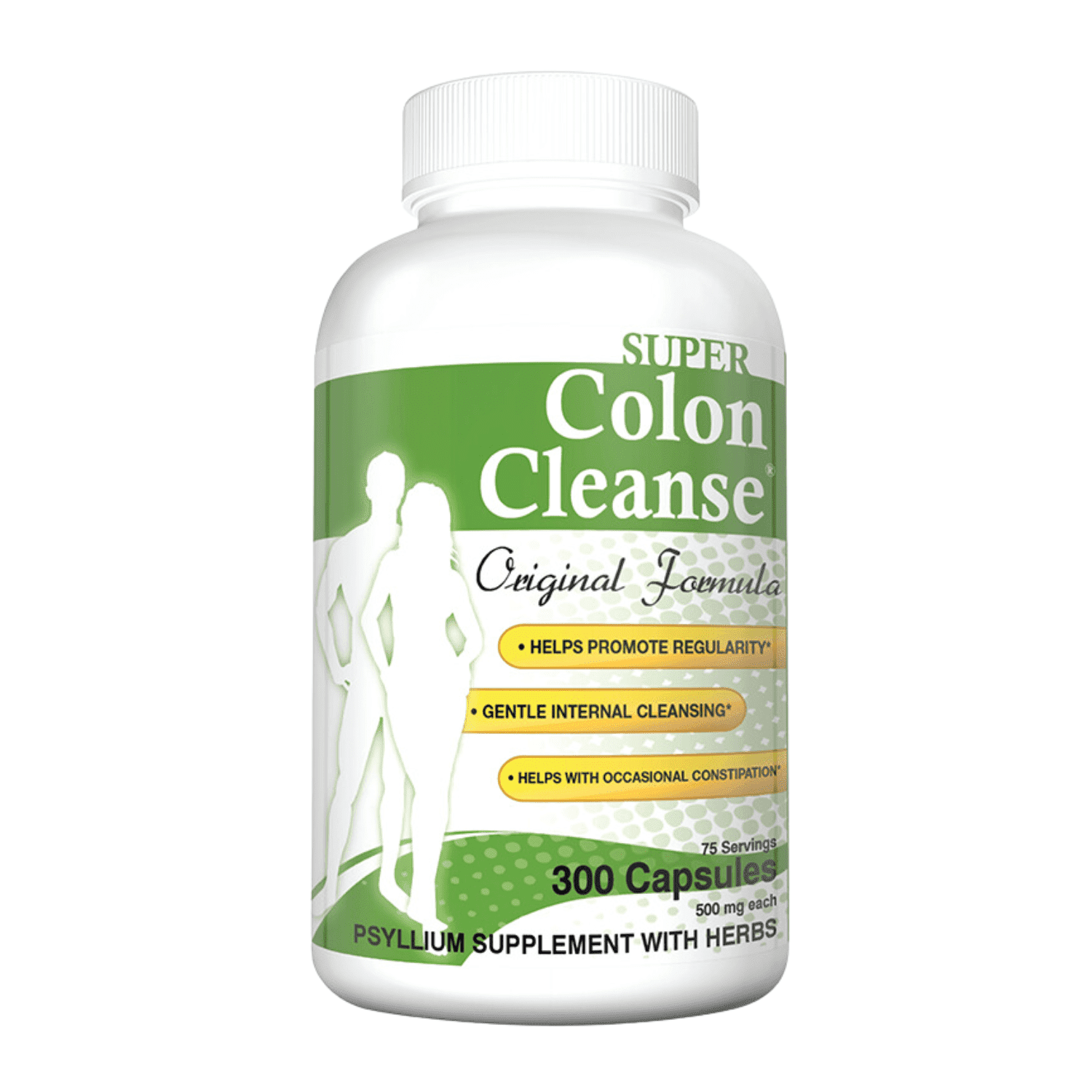 Health Plus Super Colon Cleanse Original Formula, 300 Capsules, 75 Servings