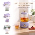 thumbnail image 1 of Health Pot, Multi-Functional Mini Electric Stewing Cup, Portable Glass Heating Pot for Office Tea and Soup,Purple, 1 of 6