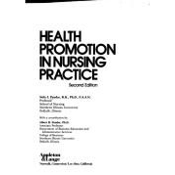 Pre-Owned Health Promotion in Nursing Practice (Paperback) 0838536743 9780838536742