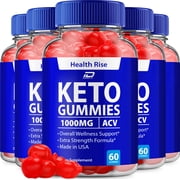 Health Rise ACV Gummies Supplement   HealthRise ACV Gummy 1000MG, 5 Pack, 300 Gummies