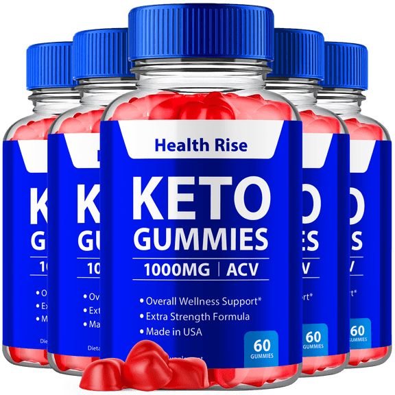 Health Rise Keto ACV Gummies 1000MG Advanced Formula Vitamin HealthRise 300 Gummies