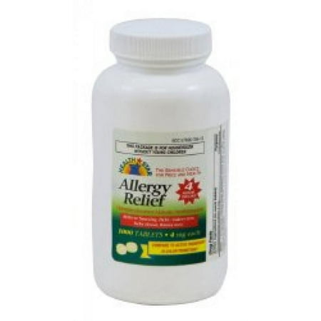 Health Star Allergy Relief - 4mg Chlorpheniramine Maleate, Tablet, 1000 Count