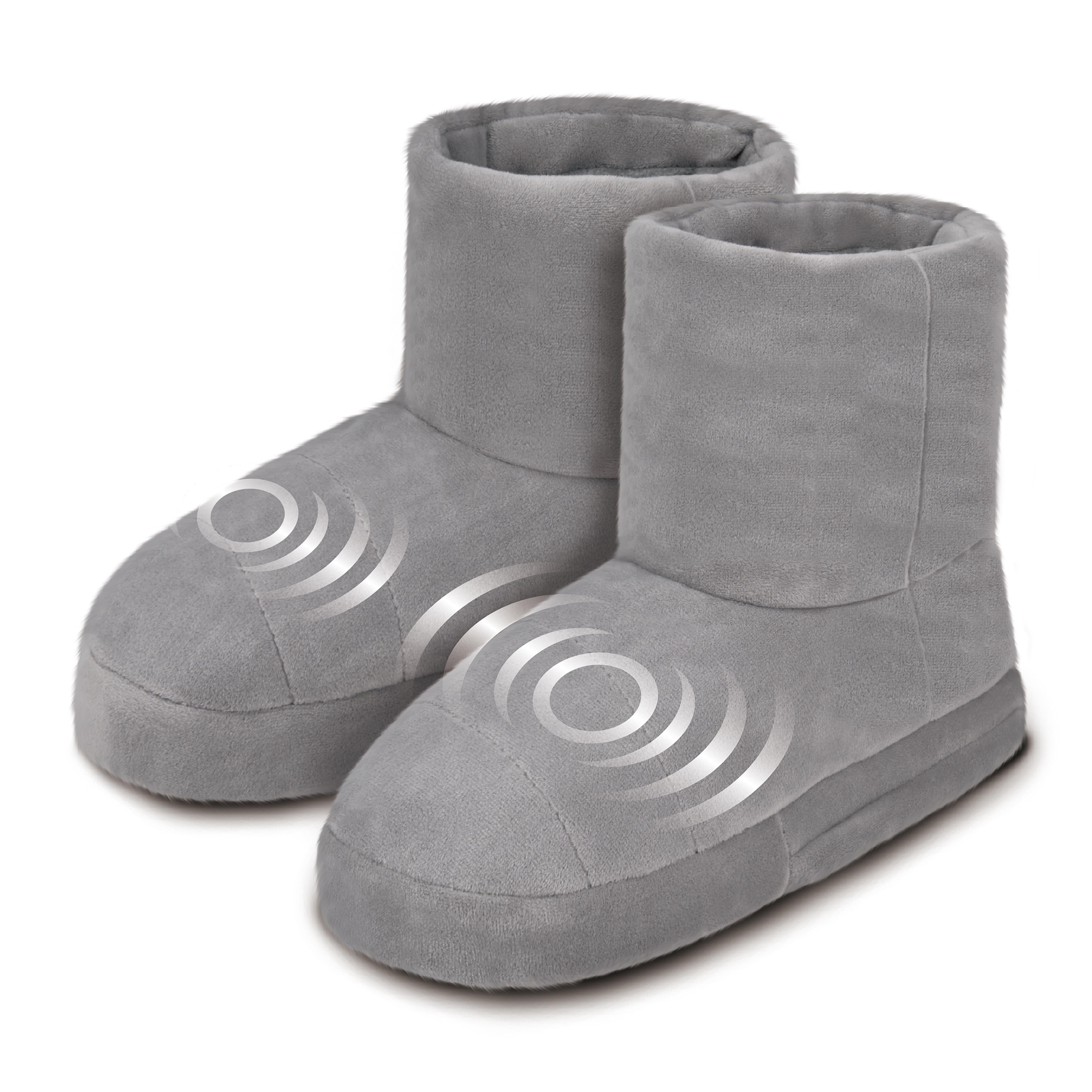 【新品】値下げセラミックヒート　ホットブーツ　エスマッサージ　ホットフォーマー Health Touch Massaging Booties with Memory Foam, Foot Massager